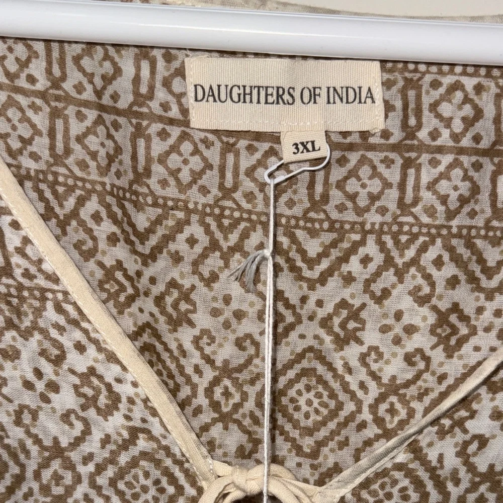 Daughters of India Jasmine Midi Dress - Shell 3XL - Picture 10 of 15